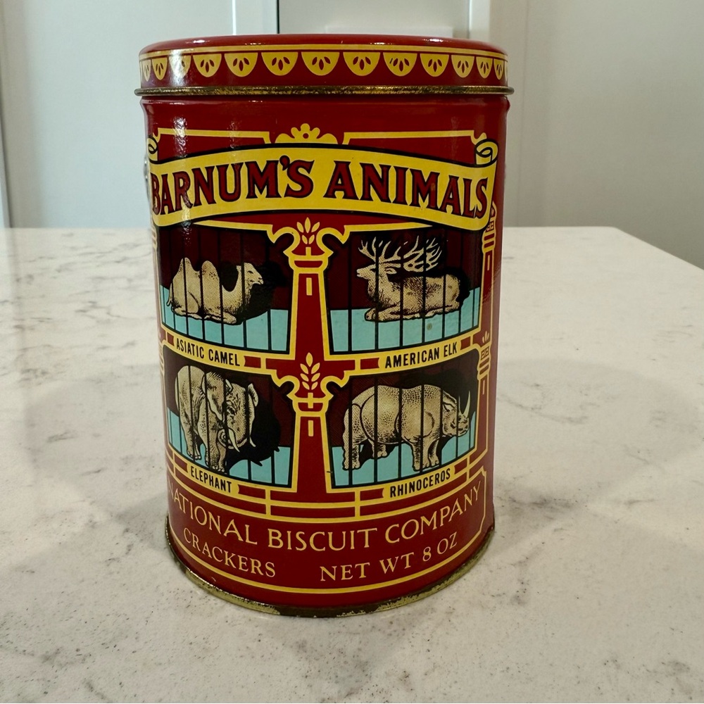 Vintage Barnum's Animals Crackers Tin Set - Picture 11 of 16